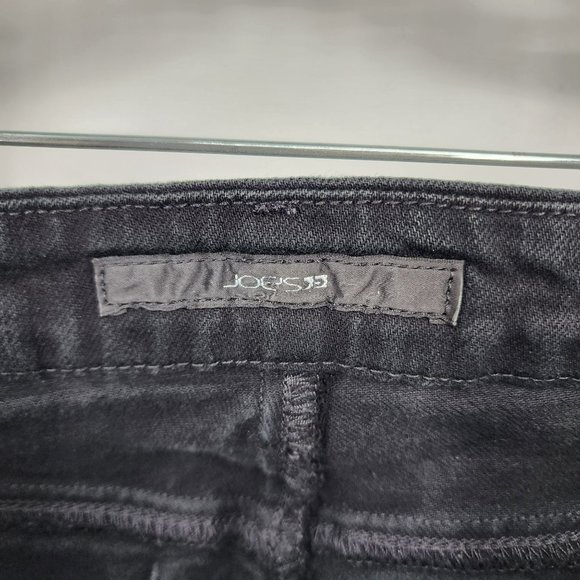 Joes Jeans Skinny 27 Morter Black Honey Rhinestone Pocket Cotton Stretch Denim - Picture 3 of 12